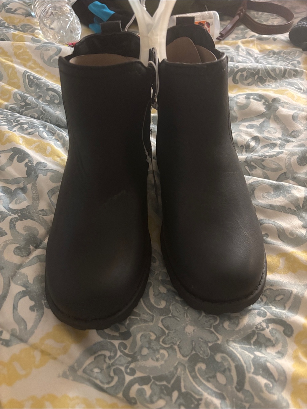Kids Black Ankle Boots - Classic Chelsea Style